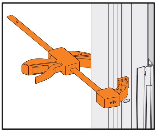 FLEXIDOOR ESSENTIEL - Fixation du rail de liaison. - 5