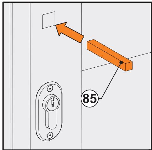 FLEXIDOOR ESSENTIEL - Installer la poignée du portillon - 5