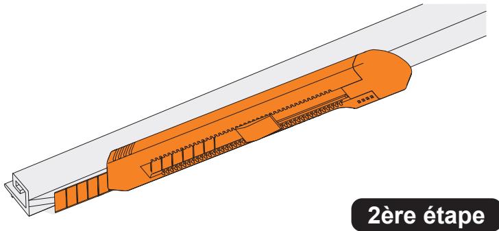 FLEXIDOOR ESSENTIEL - Montage du profil supérieur - 4