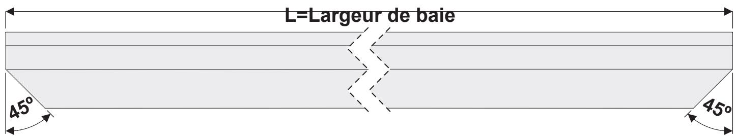 FLEXIDOOR ESSENTIEL - Montage du profil supérieur - 5