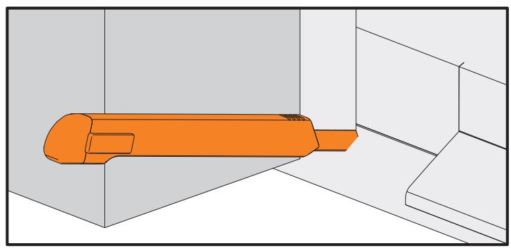 FLEXIDOOR ESSENTIEL - Régler le joint du panneau inférieur - 2