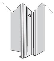 FLEXIDOOR ESSENTIEL - Fixation de la deuxième cornière (31) - 1