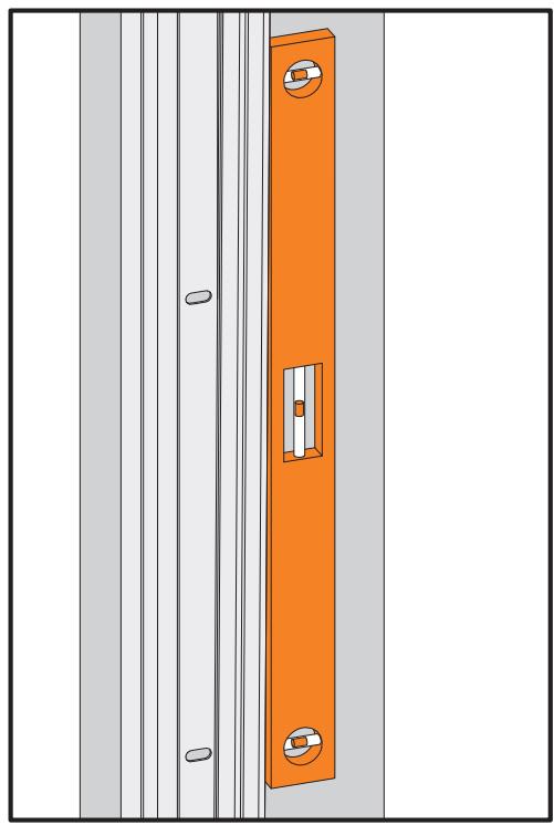 FLEXIDOOR ESSENTIEL - Fixation du rail de liaison. - 6