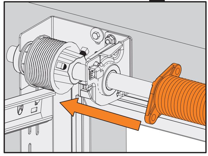 FLEXIDOOR ESSENTIEL - Positionner le ressort. - 2