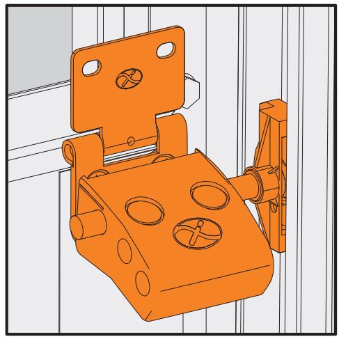 FLEXIDOOR ESSENTIEL - Montage du troisième panneau - 3