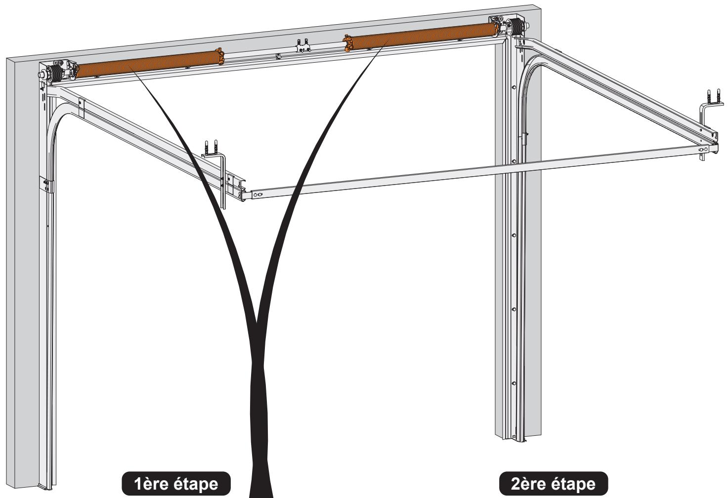 FLEXIDOOR ESSENTIEL - Positionner le ressort. - 1