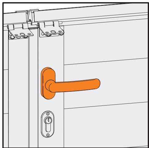 FLEXIDOOR ESSENTIEL - Installer la poignée du portillon - 8