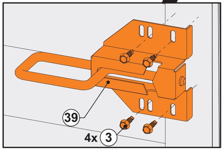FLEXIDOOR ESSENTIEL - Installer la poignée du portillon - 13