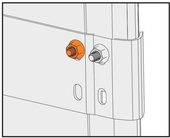 FLEXIDOOR ESSENTIEL - Fixation des rails horizontally aux cornières - 5