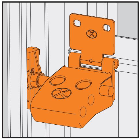 FLEXIDOOR ESSENTIEL - Montage du troisième panneau - 5