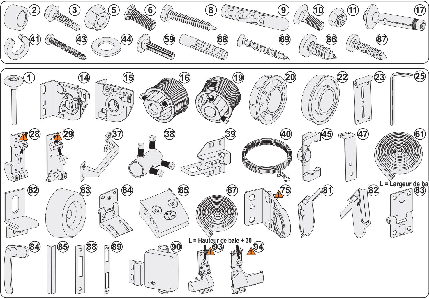 FLEXIDOOR ESSENTIEL - Outils nécessaires pour l'installation - 2