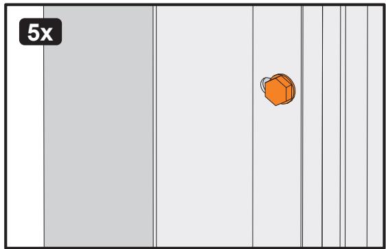FLEXIDOOR ESSENTIEL - Positionner la cornière (32). - 14