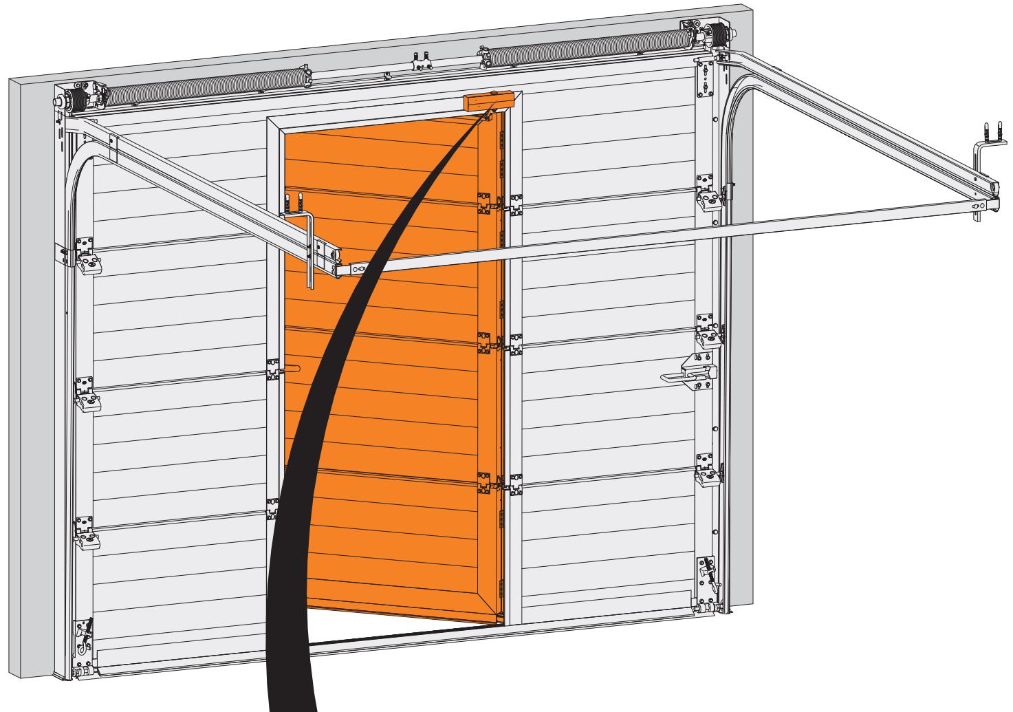 FLEXIDOOR ESSENTIEL - Réglage de la vitesse de fermeture du portillon - 1