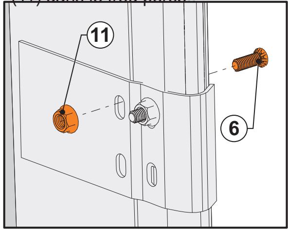 FLEXIDOOR ESSENTIEL - Fixation des rails horizontally aux cornières - 4