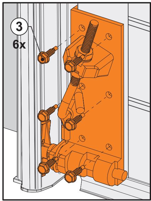 FLEXIDOOR ESSENTIEL RAINURES - Montage du panneau inférieur - 9