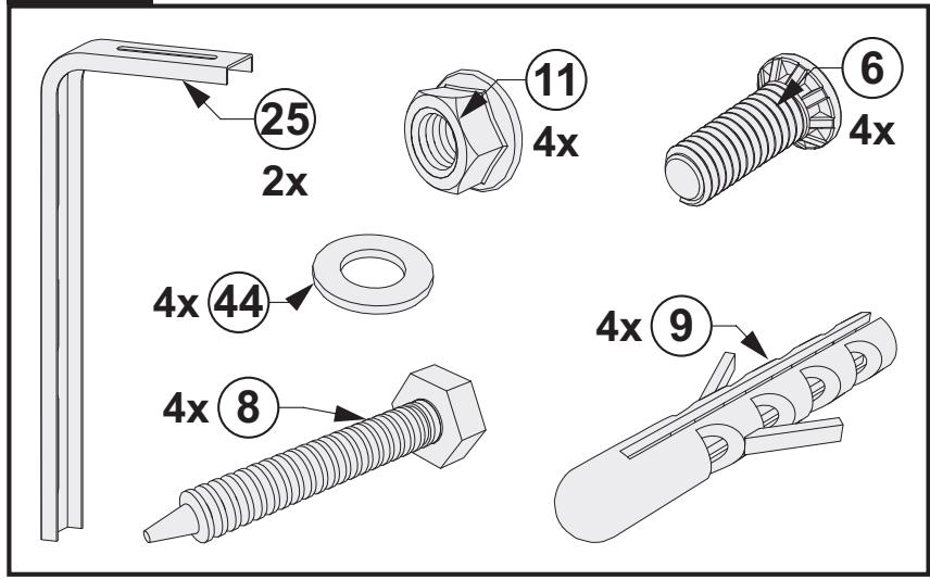 FLEXIDOOR ESSENTIEL RAINURES - Fixation des rails au plafond - 4