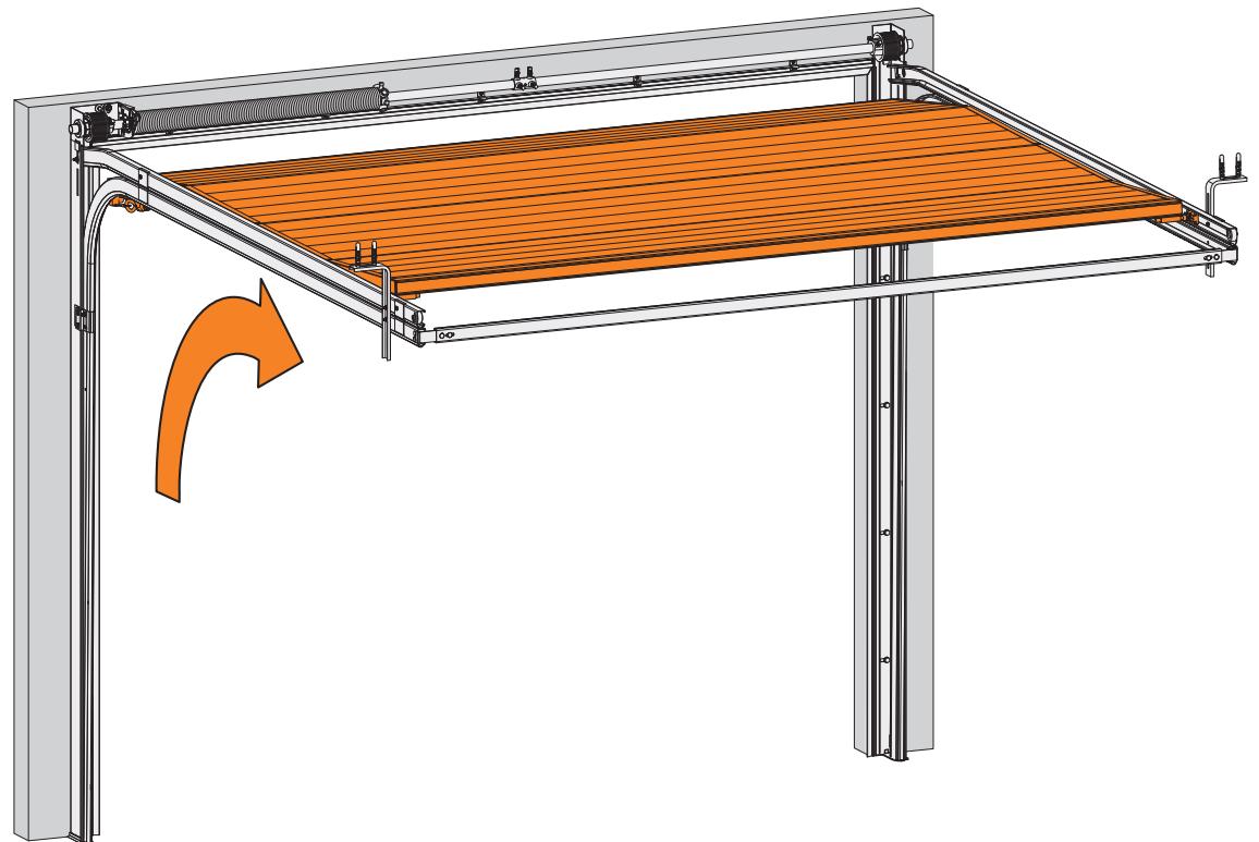 FLEXIDOOR ESSENTIEL RAINURES - Opération finale du ressort - 2