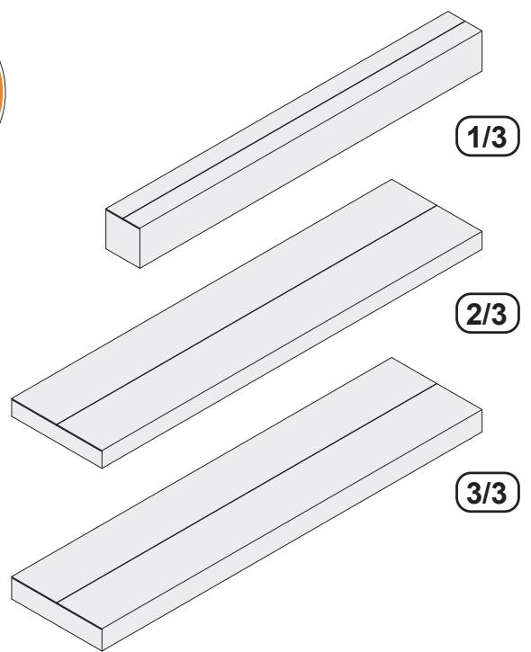 FLEXIDOOR ESSENTIEL RAINURES - Vérification du matériel livre - 2