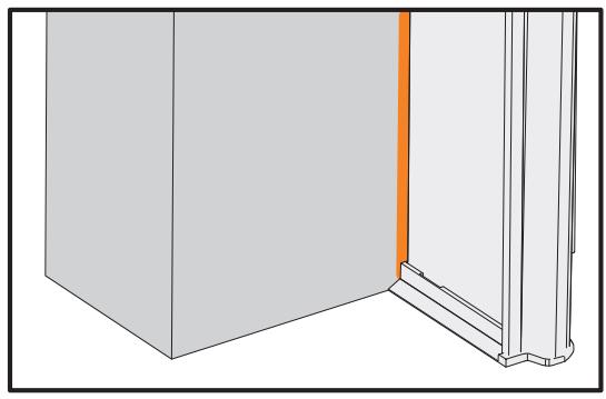 FLEXIDOOR ESSENTIEL RAINURES - Positionner la cornière (32). - 5