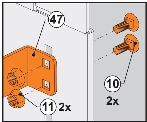 FLEXIDOOR ESSENTIEL RAINURES - Fixation du rail de liaison. - 4
