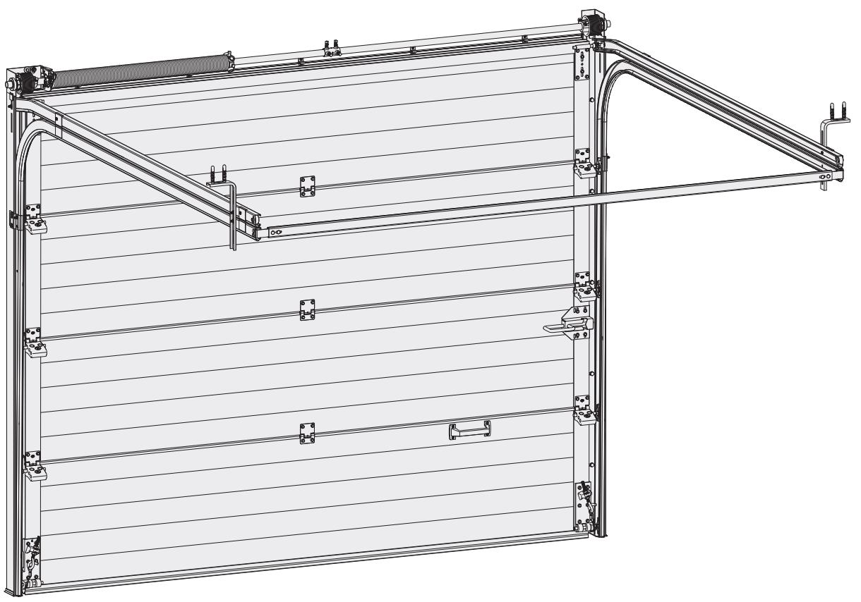 FLEXIDOOR PORTE GARAGE SECT.MOTO - Porte Sectionnelle Essentiel - 1