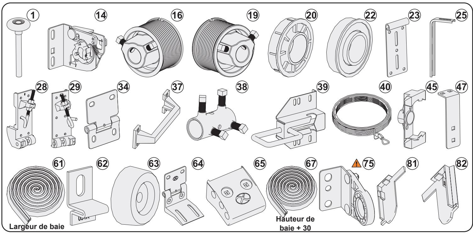 FLEXIDOOR PORTE GARAGE SECT.MOTO - Outils nécessaires pour l'installation - 3