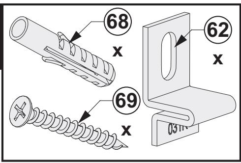 FLEXIDOOR PORTE GARAGE SECT.MOTO - Fixation du profil supérieur (60) - 3