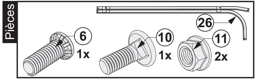 FLEXIDOOR PORTE GARAGE SECT.MOTO - Répéter les étapes 2.7.1 à 2.7.2 pour fixer la deuxième cornière. - 2