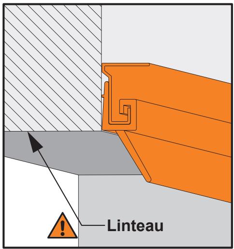 FLEXIDOOR PORTE GARAGE SECT.MOTO - Fixation du profil supérieur (60) - 4