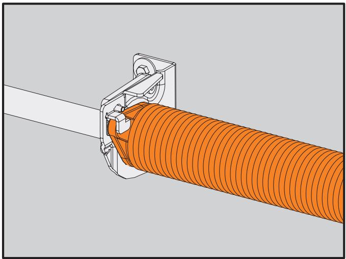 FLEXIDOOR BAIE MAXIMALE - Positionner le ressort. - 4