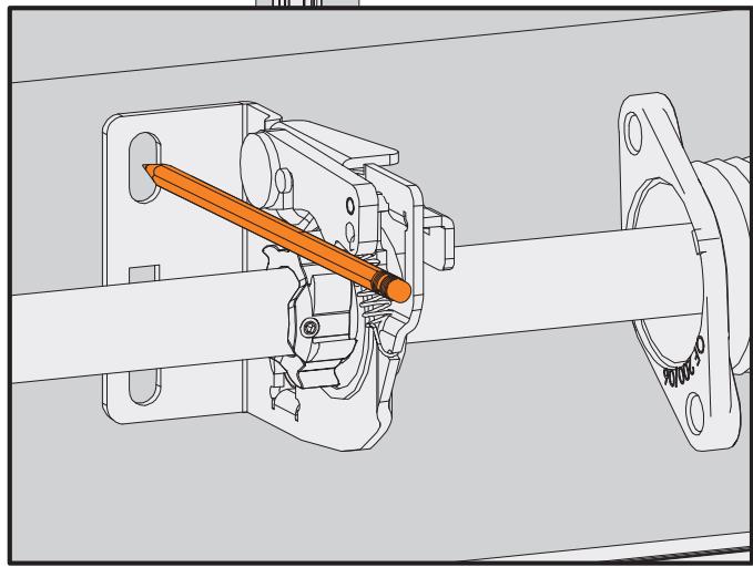 FLEXIDOOR BAIE MAXIMALE - Fixation de l'arbre au linteau - 3