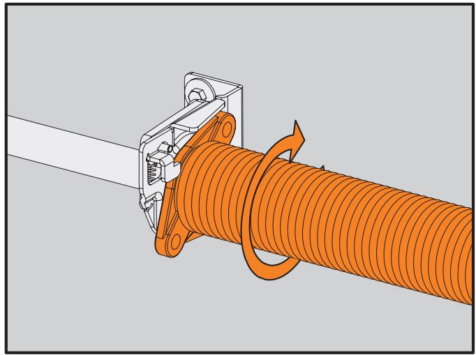 FLEXIDOOR BAIE MAXIMALE - Positionner le ressort. - 3