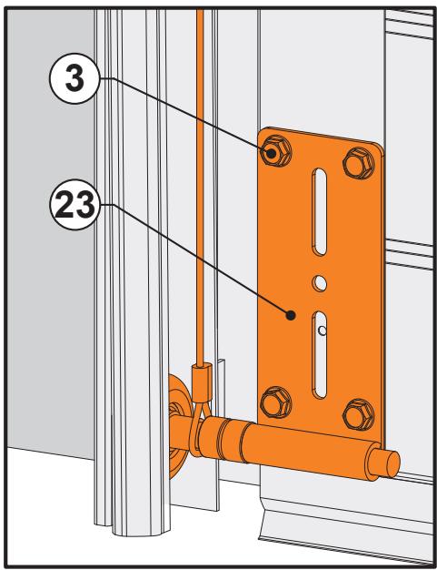 FLEXIDOOR BAIE MAXIMALE - Monter les galets. - 10