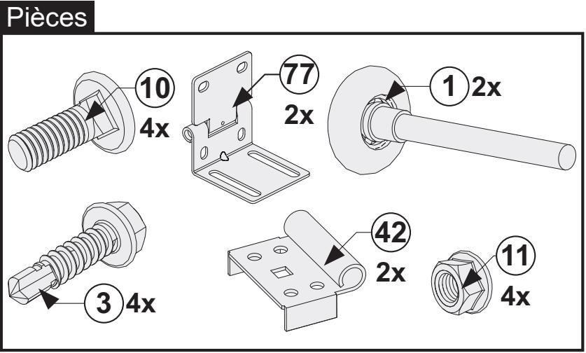 FLEXIDOOR BAIE MAXIMALE - Monter les galets. - 11