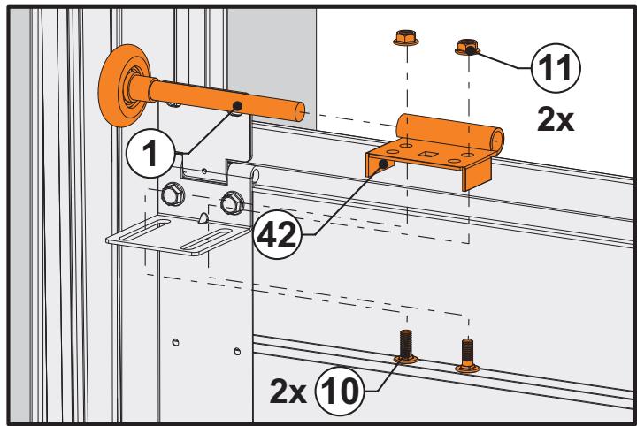 FLEXIDOOR BAIE MAXIMALE - Monter les galets. - 15