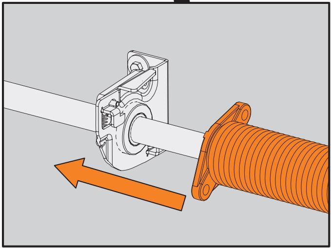 FLEXIDOOR BAIE MAXIMALE - Positionner le ressort. - 2