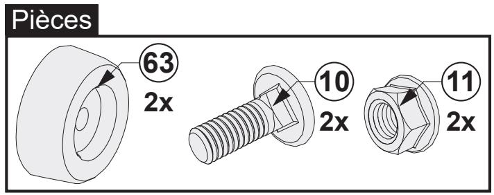 FLEXIDOOR BAIE MAXIMALE - Fixation des boutons d'arrêté dans les rails horizontally - 2