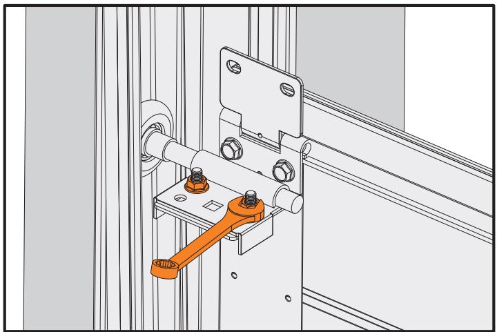 FLEXIDOOR BAIE MAXIMALE - Monter les galets. - 16