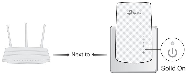TP-LINK AC750 - Power On - 1