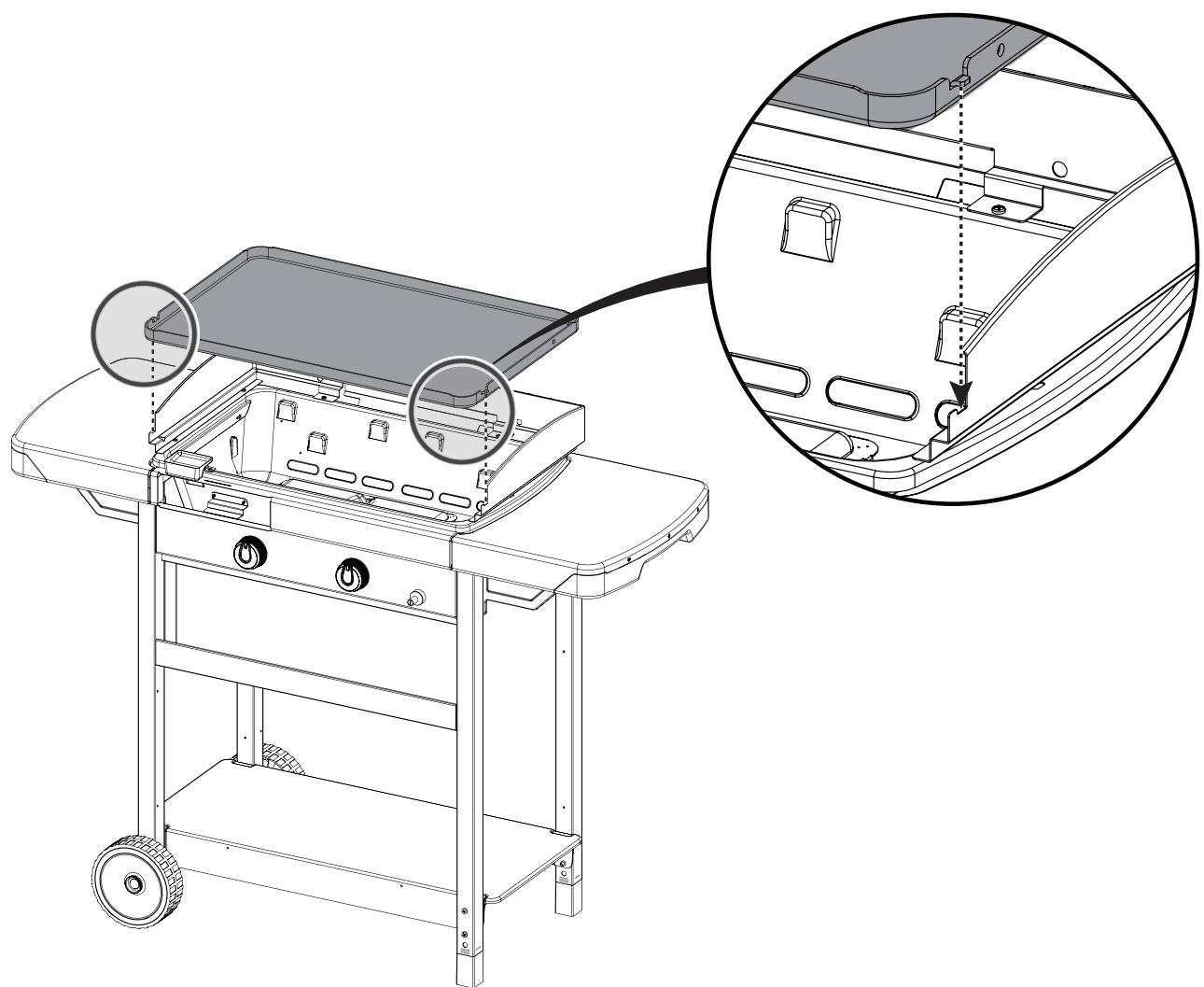 CAMPINGAZ Plancha EX Plus • Plancha EXB Plus • Plancha EX Extra - OPTION 2 - 16