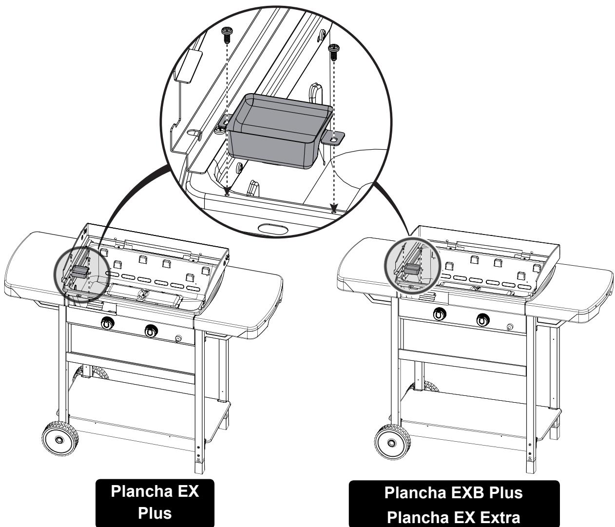 CAMPINGAZ Plancha EX Plus • Plancha EXB Plus • Plancha EX Extra - OPTION 2 - 14
