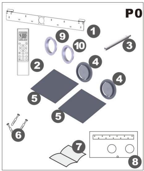 OPTIMEA OAC-270-SDIN - Listedesaccessoires(P0) - 1