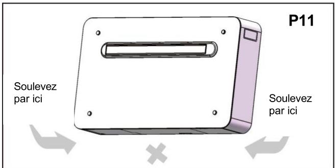 OPTIMEA OAC-270-SDIN - Accrochage du climatiseur au support mural - 2