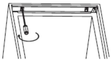 FRIONOR FI1774E - Fixation de l'appareil dans une armoire - 4