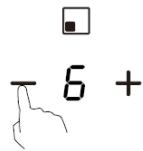 CANDY CIS633DTT/1 - Réglage du temporisateur pour éteindre une zone de cuisson - 1