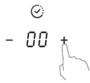 CANDY CIS633DTT/1 - Réglage du temporisateur pour éteindre une zone de cuisson - 2