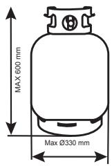NATERIAL HUDSON 4B - Information on the gas and regulator - 1