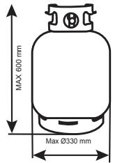 NATERIAL HUDSON 4B - Informations sur le gaz et le détendeur - 1