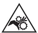 GYS EASYMIG85 - RISK OF INJURY FROM MOVING PARTS! - 1