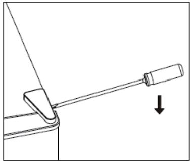 FRIONOR FP1434ESIL - FP1434E - Inversion du sens d'ouverture des portes - 1